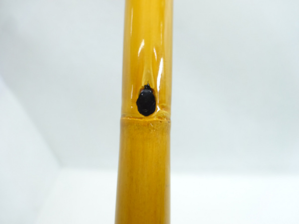 月瀬作・玉の柄 メッシュ&ブルーアワビ 西村釣具製作所